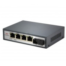 10 / 100Mbps Ethernet 4 Port Poe Switch unterstützt Poe Power Maximal 25,5 Watt